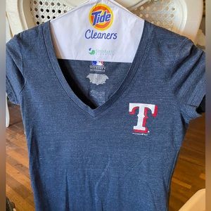 TEXAS TECH BASEBALL TEE WITH EXCELLENT GRAPHICS WOMEN SIZE XS